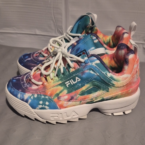 Fila Kids Multicolor Sneakers NWT Size 6.5. No Box - Picture 3 of 6